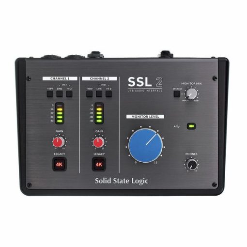SSL 2 មាន Input ចំនួន ២ សម្រាប់ភ្ជាប់ Microphone, Line និង Instrument បានយ៉ាងងាយស្រួល។អាចប្រើសម្រាប់ Vocal, Guitar, Bass, Keyboard និងឧបករណ៍តន្ត្រីផ្សេងៗក្នុង Studio។
SSL Microphone Preamps ជួយផ្តល់សំឡេងច្បាស់ លម្អិត និងមាន Dynamic ល្អសម្រាប់ការថតសំឡេង។