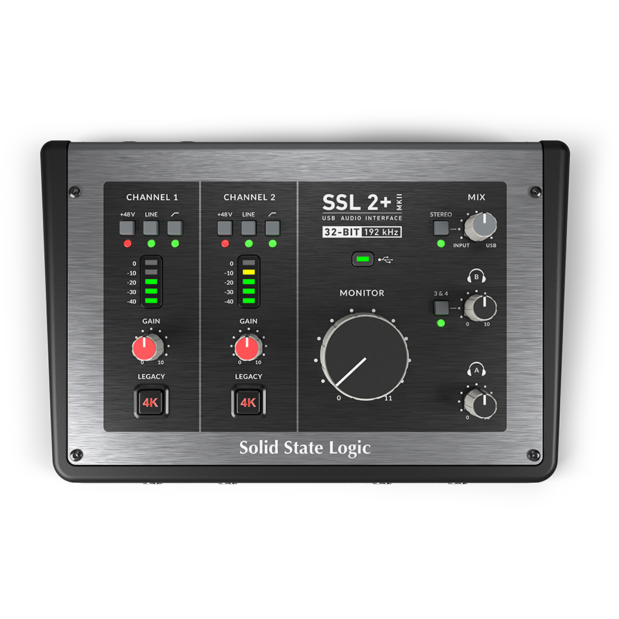SSL 2+ MKII មាន MIDI Input និង MIDI Output តាមរន្ធ 5-Pin DIN សម្រាប់ភ្ជាប់ឧបករណ៍ MIDI។អាចភ្ជាប់ MIDI Keyboard, Synthesizer, Drum Machine និងឧបករណ៍តន្ត្រីឌីជីថលផ្សេងៗបានយ៉ាងងាយស្រួល។ ជួយបង្កើនភាពបត់បែនសម្រាប់ Music Production, Recording និងការគ្រប់គ្រងឧបករណ៍ក្នុង Studio។
